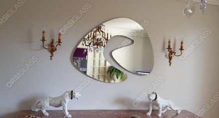 Découpe de miroir