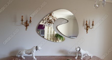 Découpe de miroir